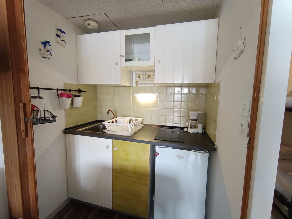 Studio 29 m² skis aux pieds, 4 pers., lave-linge - Photo 4