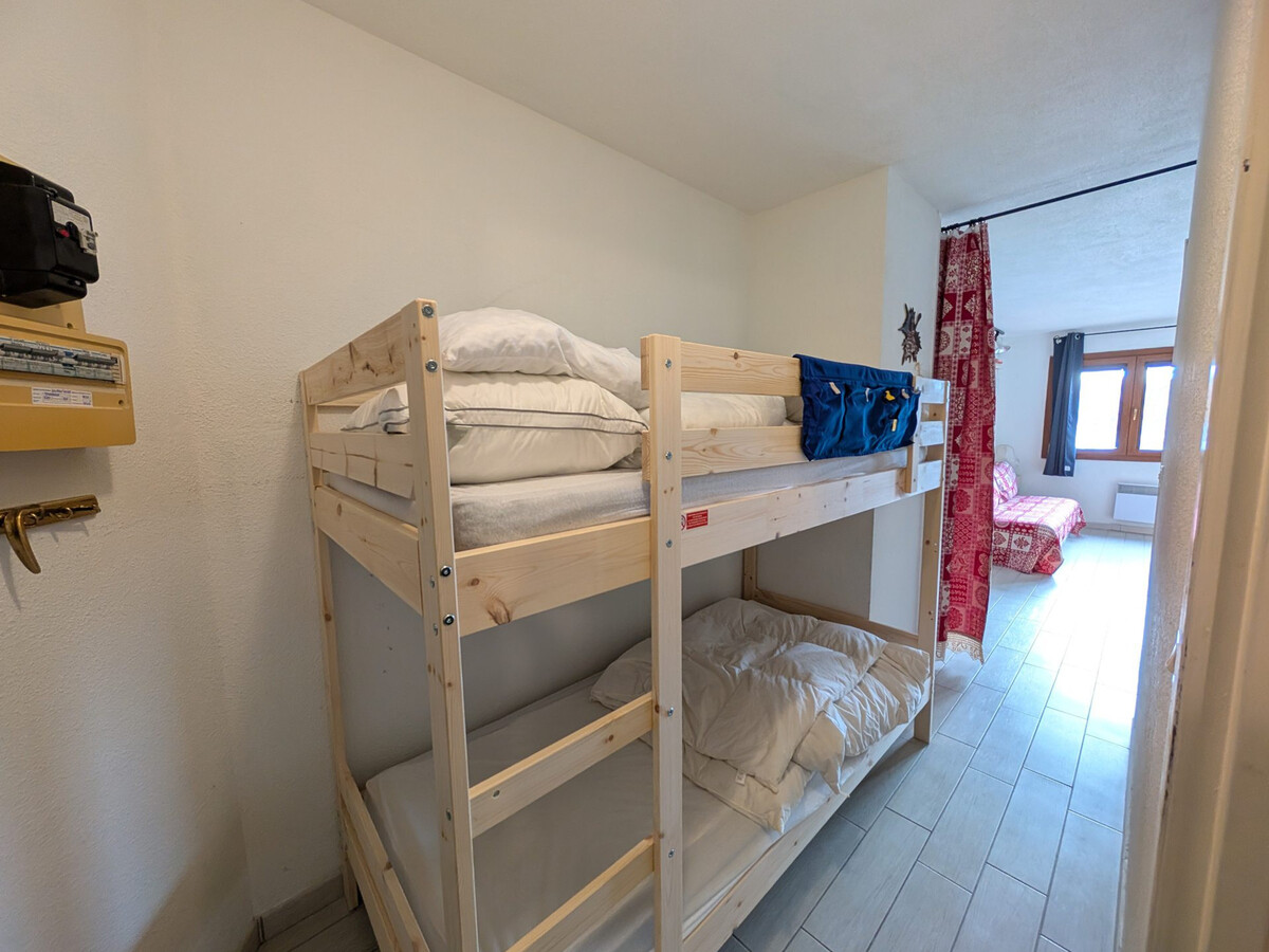 Studio 29 m² skis aux pieds, 4 pers., lave-linge - Photo 6