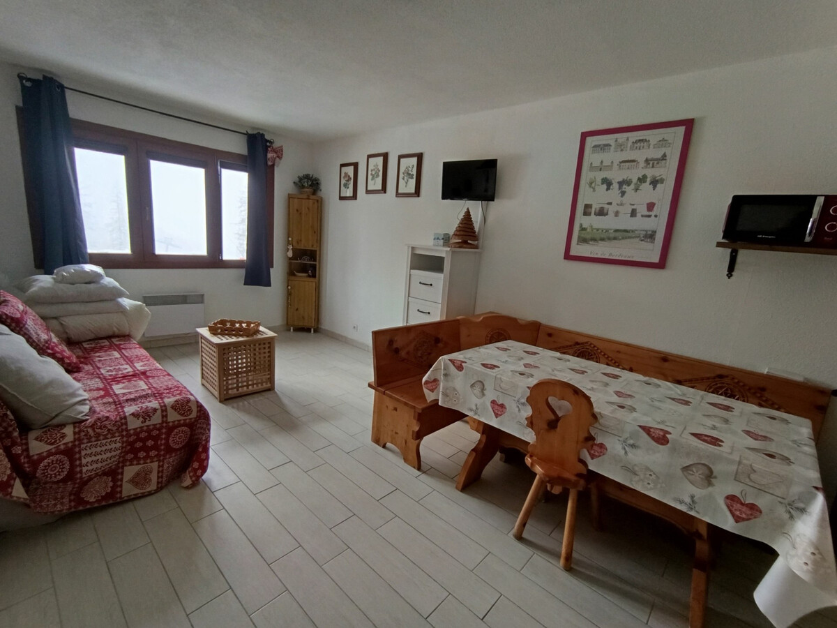 Studio 29 m² skis aux pieds, 4 pers., lave-linge - Photo 9