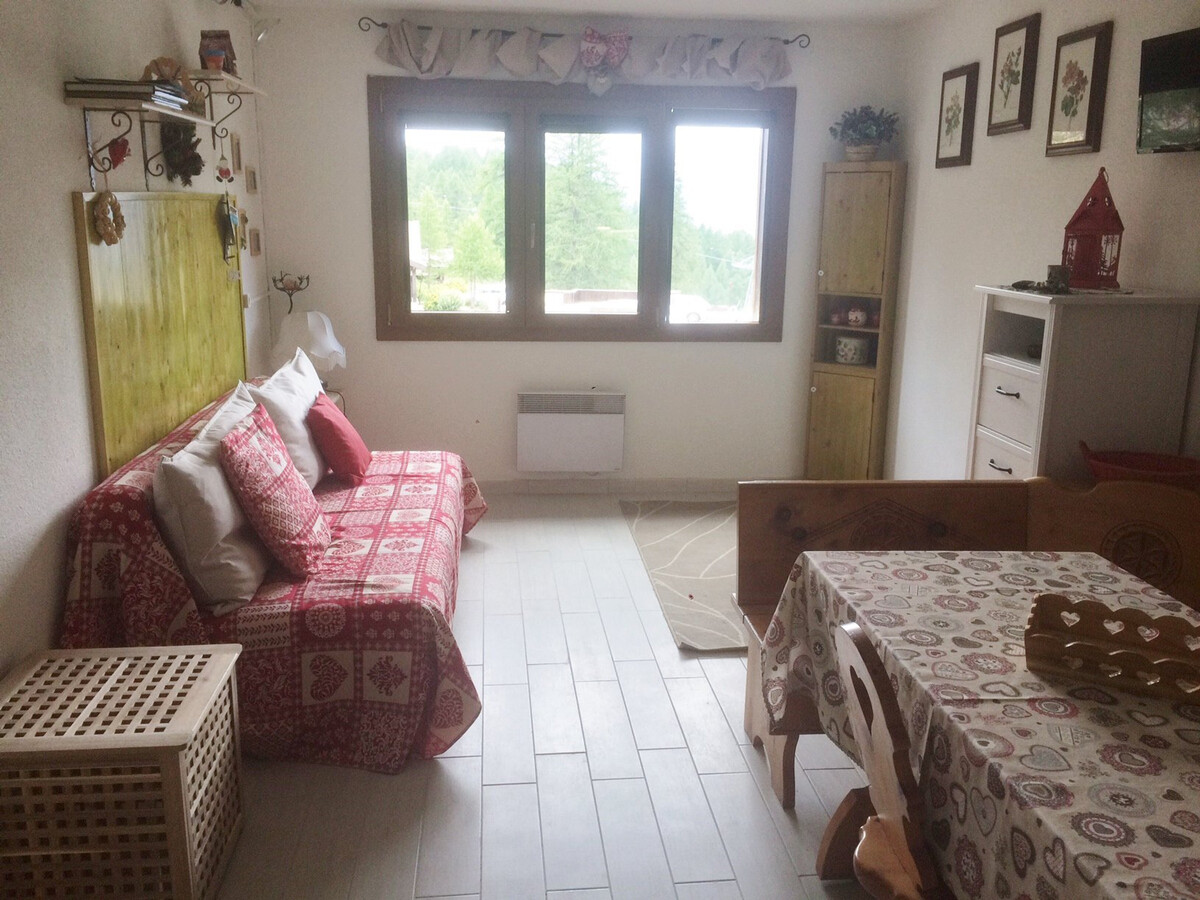 Studio 29 m² skis aux pieds, 4 pers., lave-linge - Photo 10