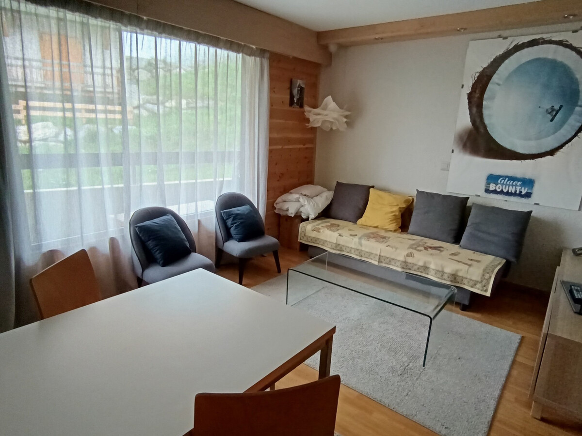 Studio rénové 34m² avec balcon vue pistes, parking - Photo 11