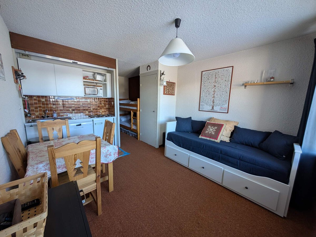 Studio 22m² skis aux pieds à Montgenèvre, 4 pers, animaux OK - Photo 11