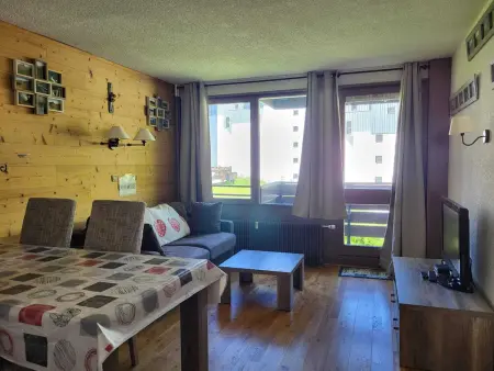 Location appartement à Tignes, Appartement 2 pièces à Tignes, 36 m², 4 pers, balcon sud-ouest, WIFI gratuit