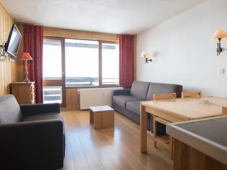 Studio Sud-Ouest avec balcon et vue montagne à Tignes : photo 5