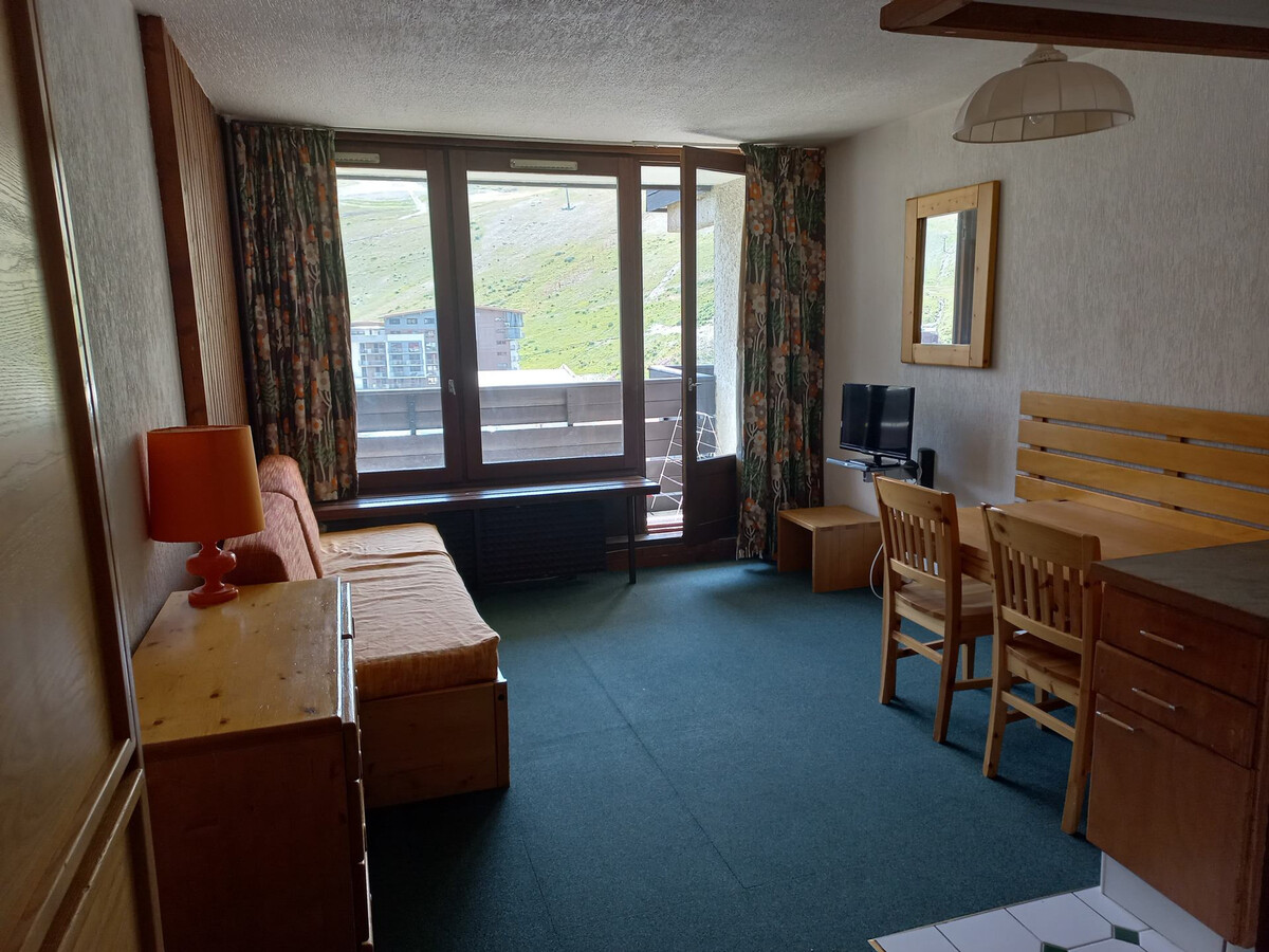 Studio 25m² avec balcon sud-ouest à Tignes - Photo 1