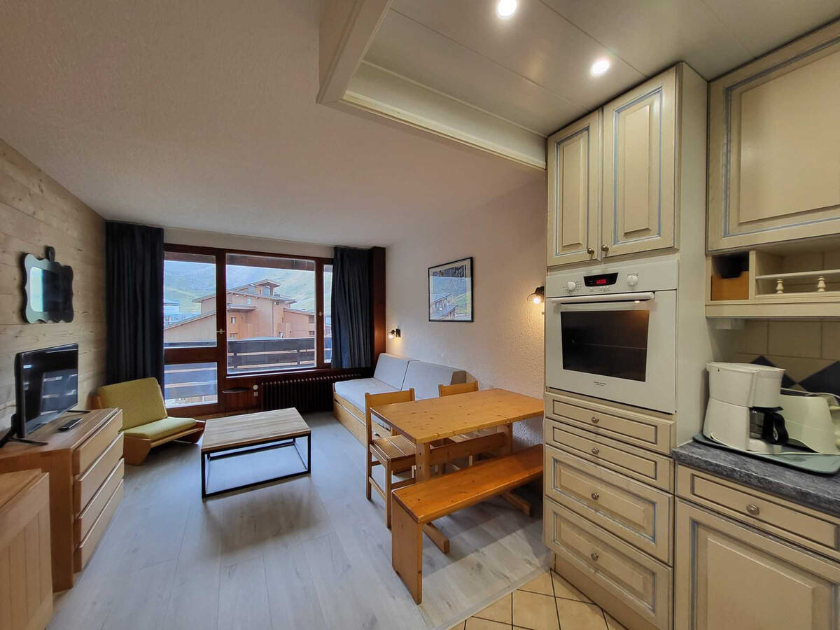 Studio 27 m² balcon sud-ouest à Tignes, 4 personnes - Photo 2