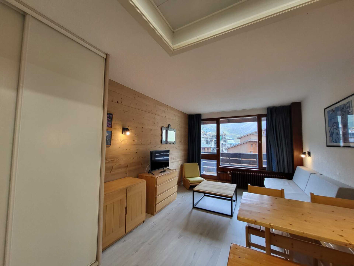 Studio 27 m² balcon sud-ouest à Tignes, 4 personnes - Photo 3