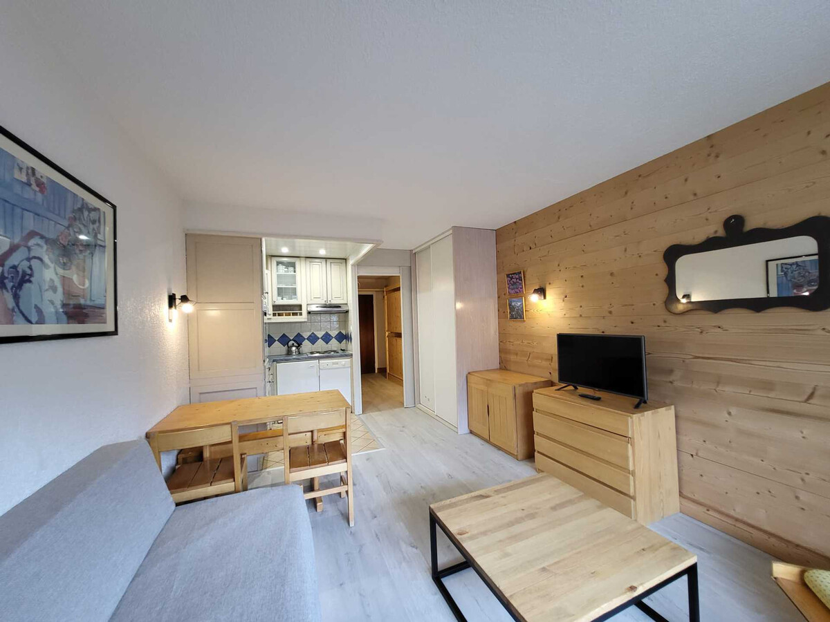 Studio 27 m² balcon sud-ouest à Tignes, 4 personnes - Photo 6