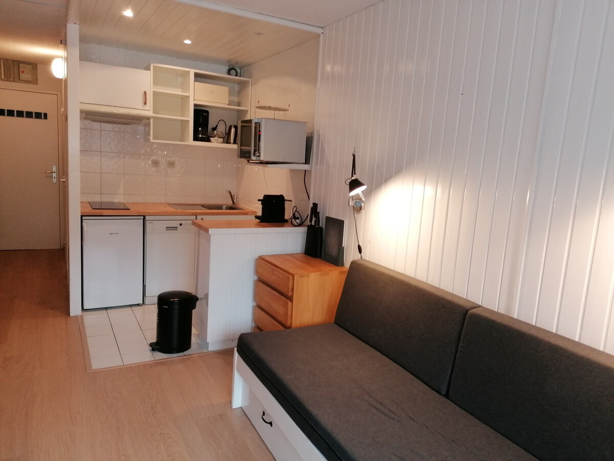 Studio 25 m² Tignes, balcon sud-ouest, vue pistes - Photo 2