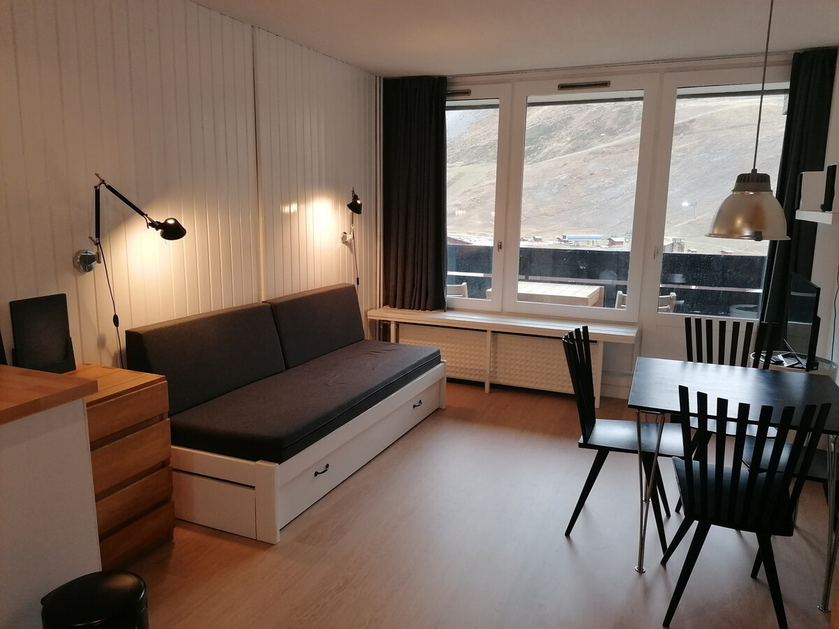 Studio 25 m² Tignes, balcon sud-ouest, vue pistes - Photo 4