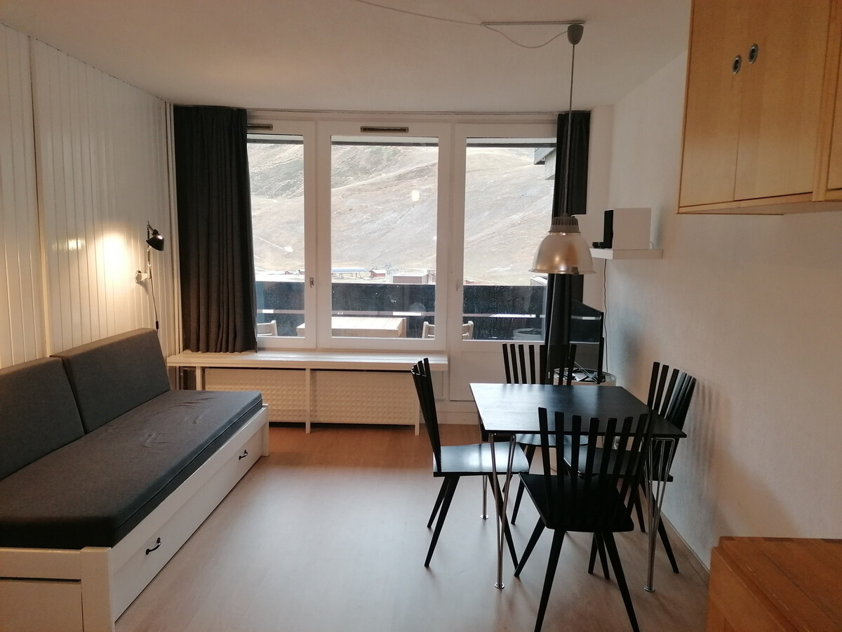 Studio 25 m² Tignes, balcon sud-ouest, vue pistes - Photo 5