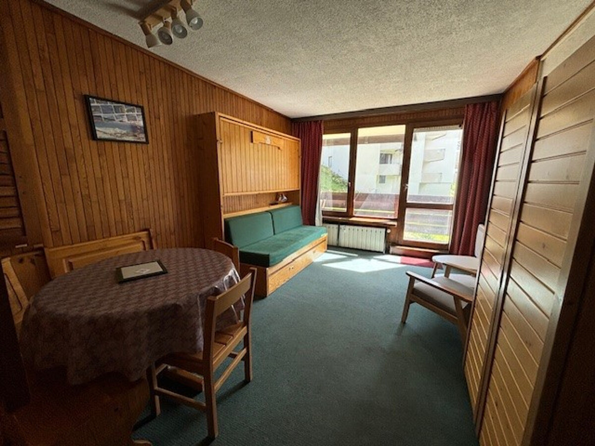 Studio 25 m² balcon sud/ouest, vue pistes à Tignes - Photo 1