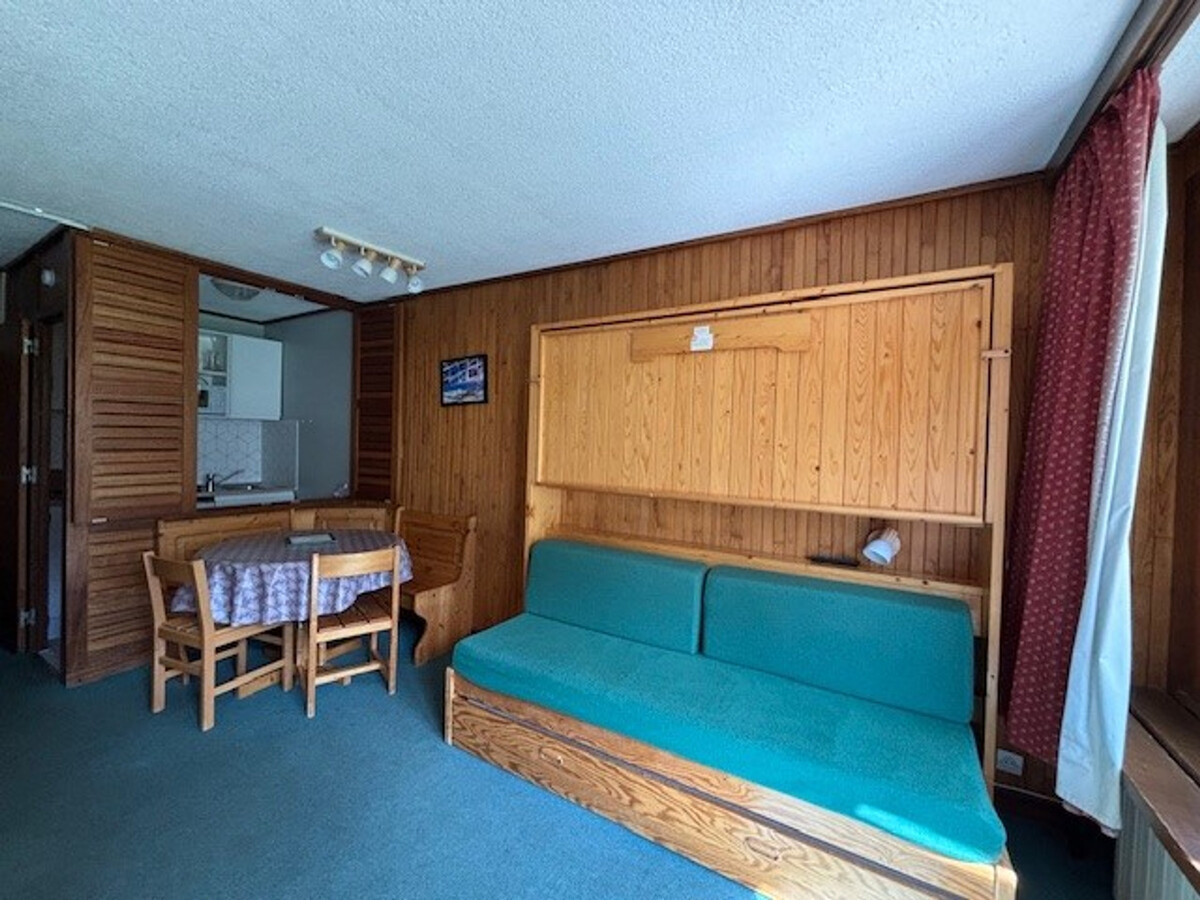 Studio 25 m² balcon sud/ouest, vue pistes à Tignes - Photo 3