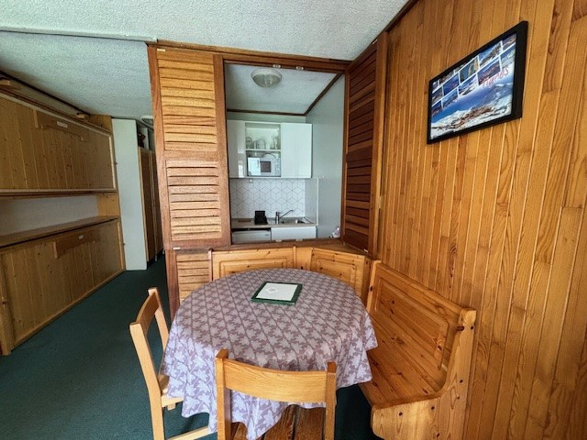 Studio 25 m² balcon sud/ouest, vue pistes à Tignes - Photo 4