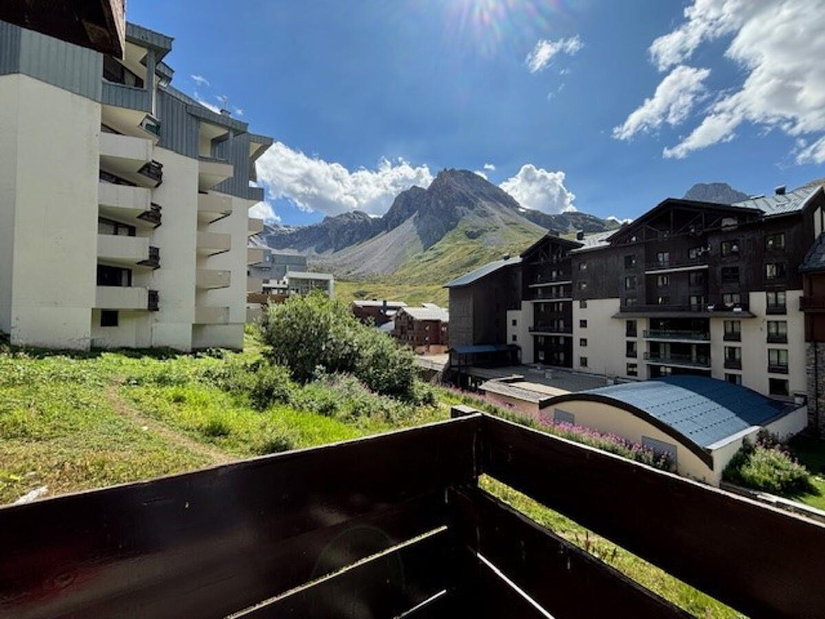 Studio 25 m² balcon sud/ouest, vue pistes à Tignes - Photo 9