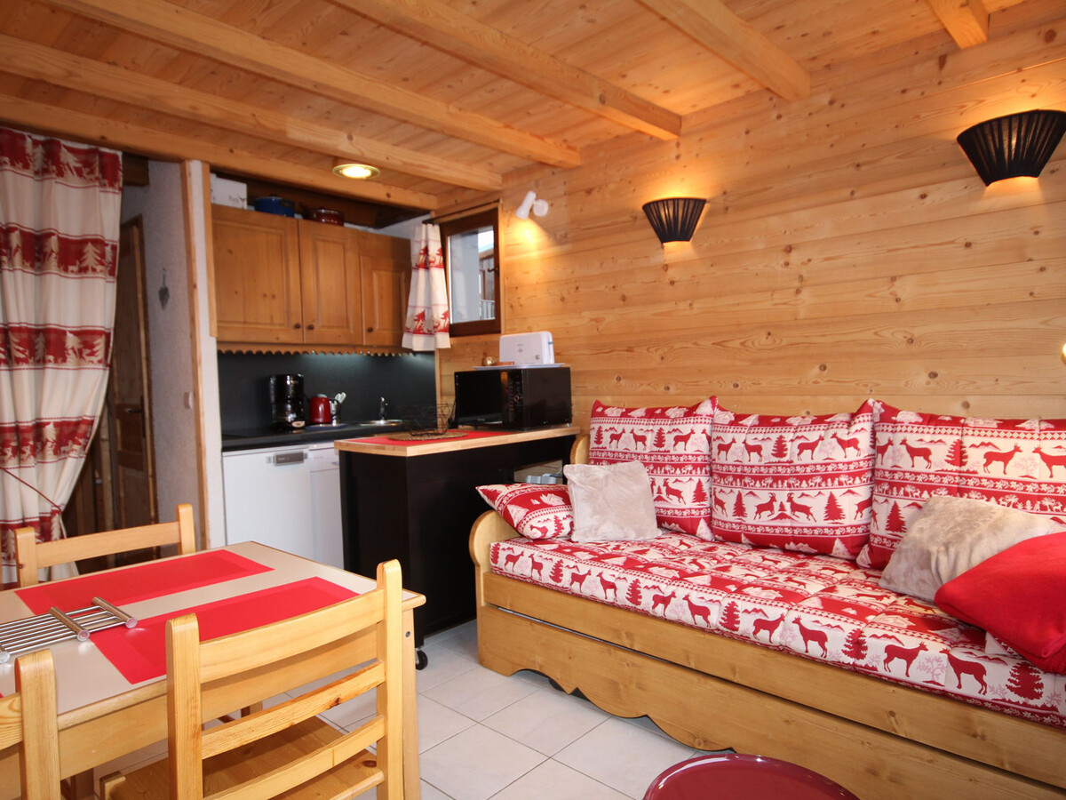 Appartement 5 pers aux Saisies, balcon sud vue Beaufortain - Photo 1