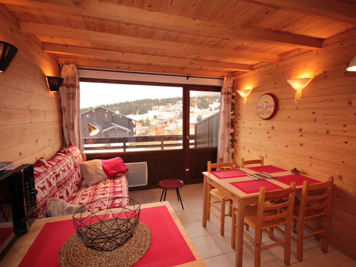 Appartement 5 pers aux Saisies, balcon sud vue Beaufortain - Photo 7