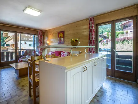 Appartement 3 pièces 6 pers avec cheminée et balcon à La Clusaz : photo 9