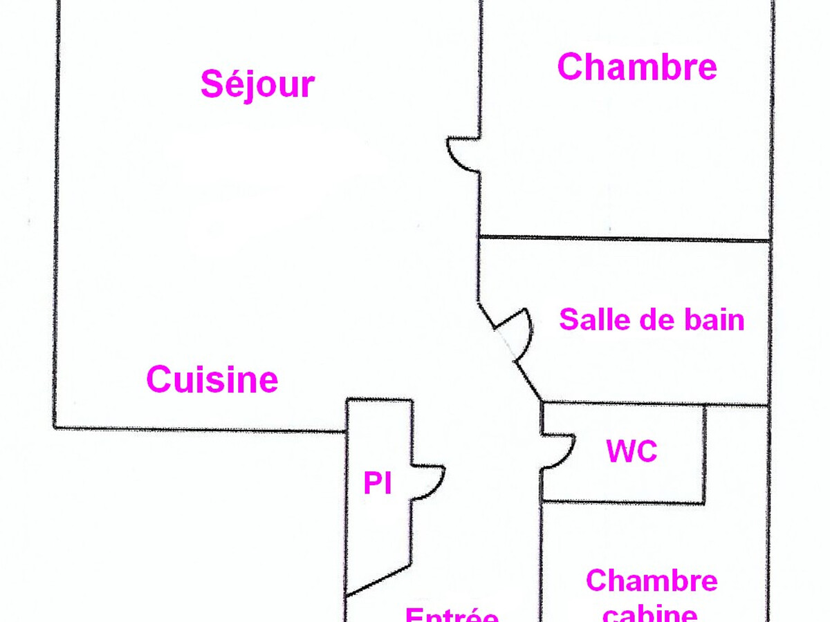 Appart 2P cabine 28m² vue Beaufortain, Les Saisies - Photo 4