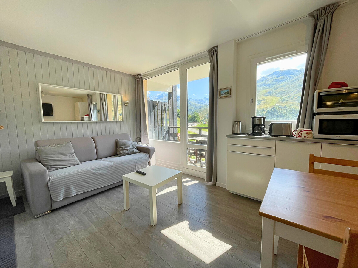 Studio cabine 4 pers. aux Menuires, accès direct pistes - Photo 3