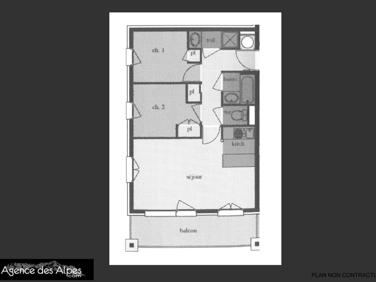 Appartement 6 pers ski aux pieds, balcon sud-ouest, Les Menuires - Photo 15