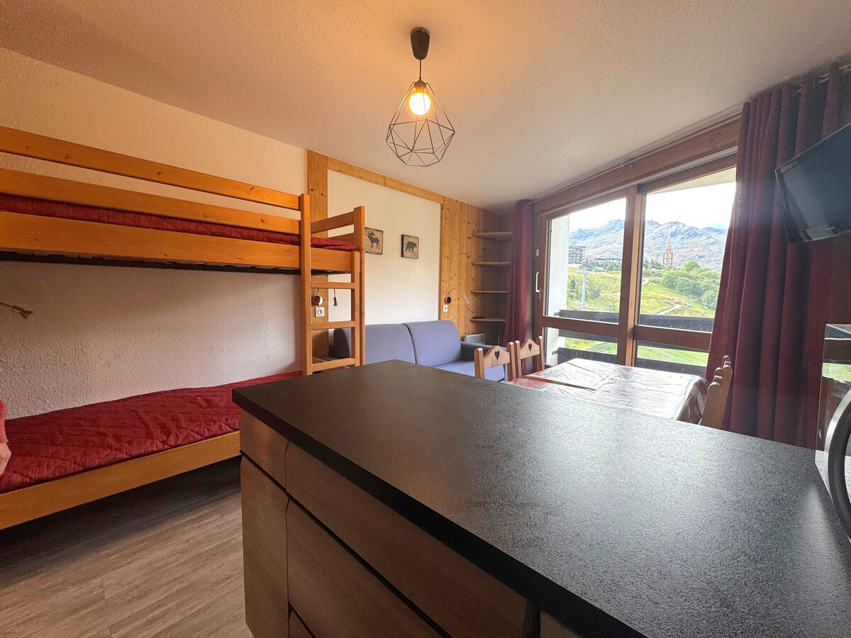 Studio 19m² balcon Sud, 9ème étage aux Menuires - Photo 2