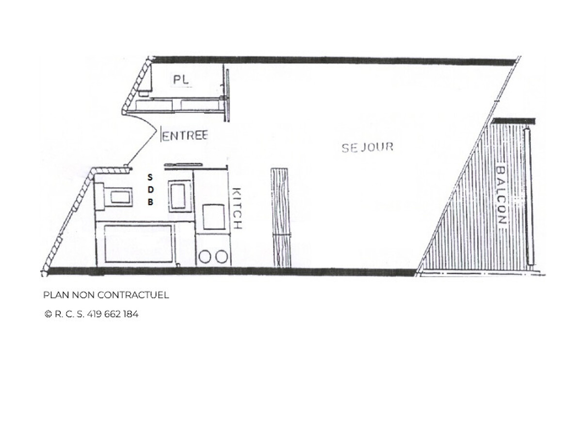 Studio 19m² balcon Sud, 9ème étage aux Menuires - Photo 11