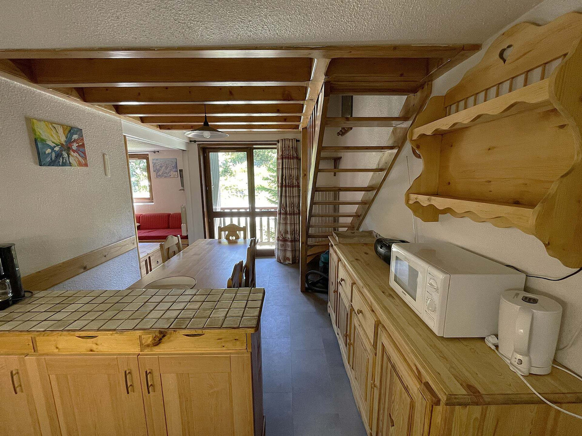 Duplex 7 pers avec mezzanine aux Menuires, proche pistes - Photo 4
