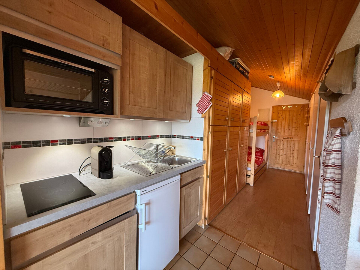 Appartement 2 pièces cabine aux Saisies, vue pistes - Photo 5