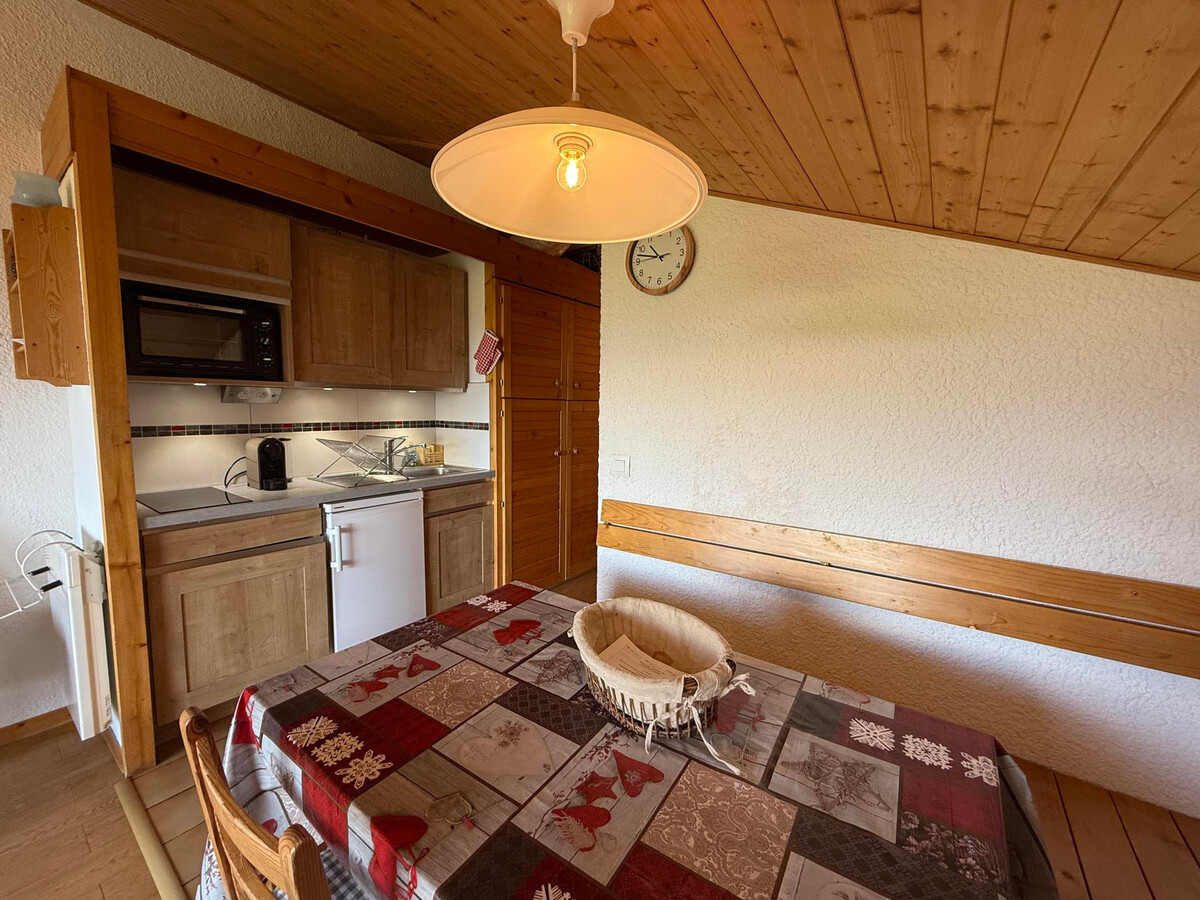 Appartement 2 pièces cabine aux Saisies, vue pistes - Photo 6