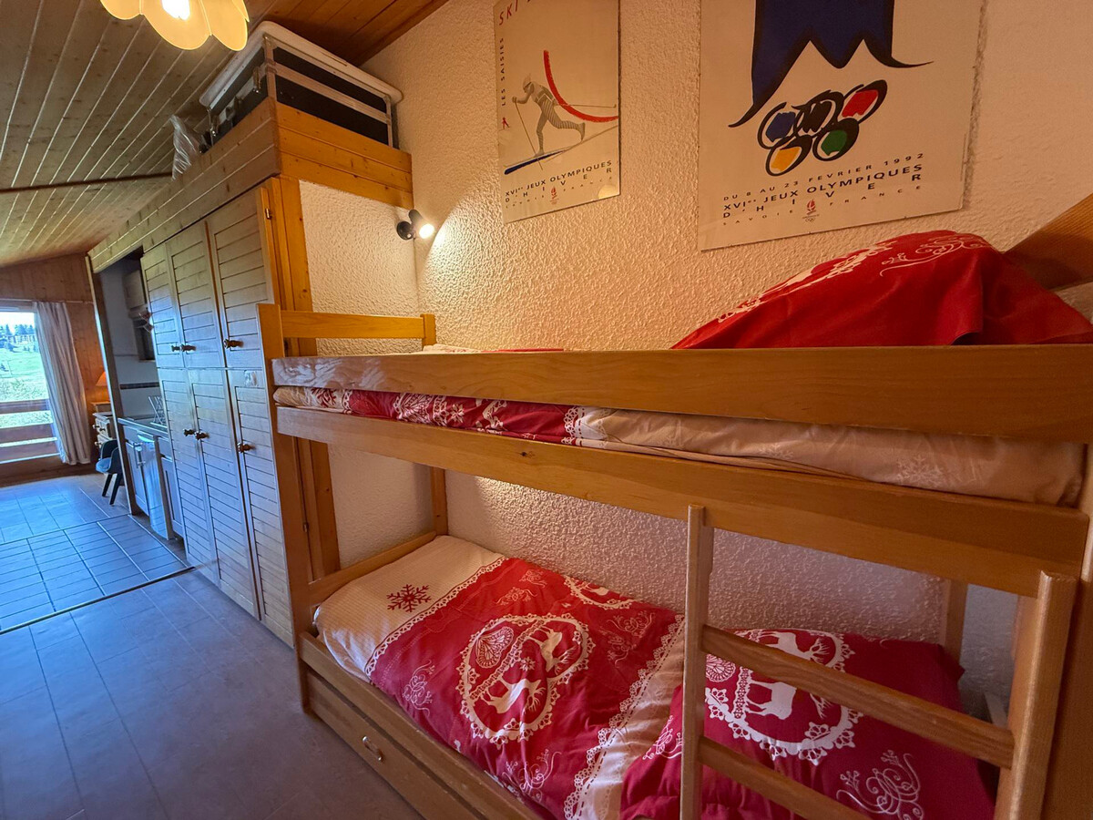 Appartement 2 pièces cabine aux Saisies, vue pistes - Photo 9
