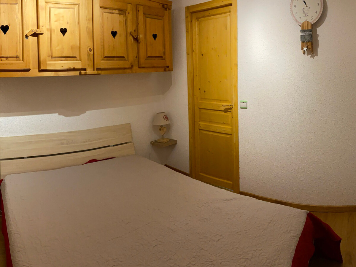 T2 cabine 6 pers aux Saisies, terrasse sud vue pistes - Photo 2
