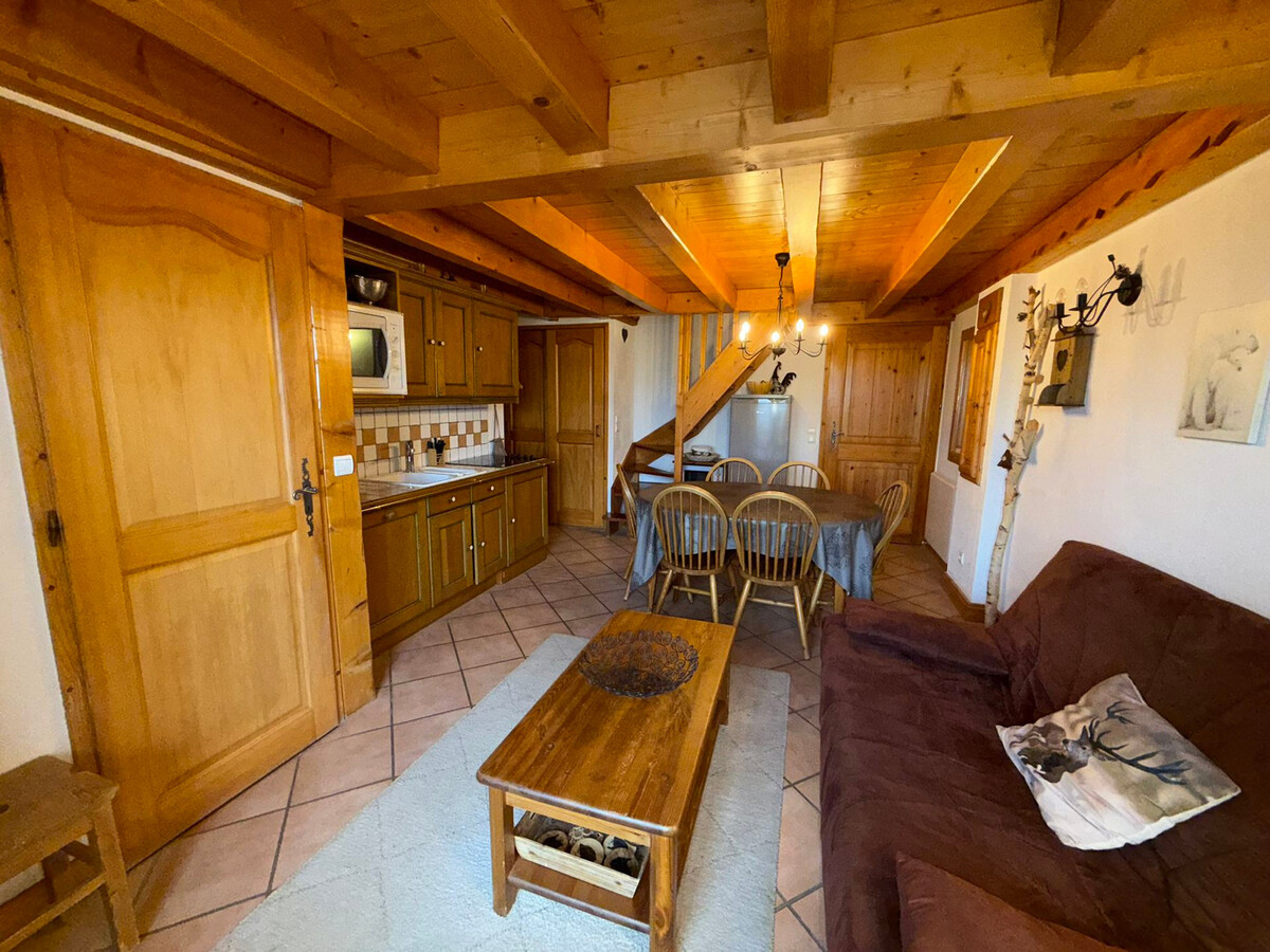 T3 Les Saisies, 6 pers, balcon vue pistes - Photo 5