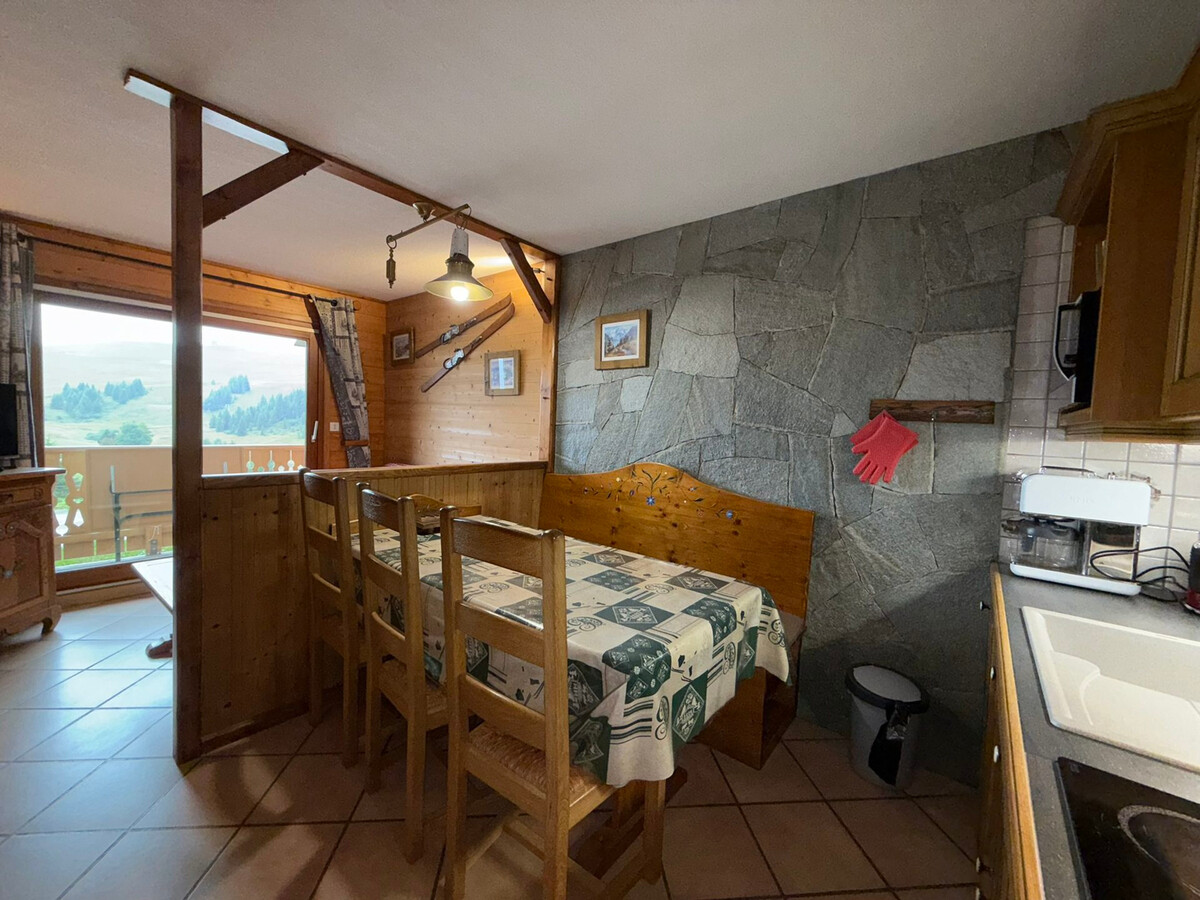 Appartement 2 chambres avec balcon, vue pistes aux Saisies - Photo 6