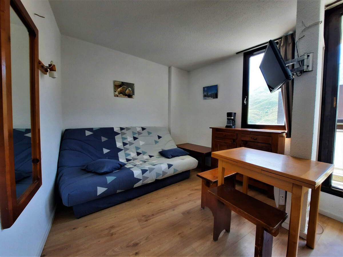 Studio ski aux pieds, 3 pers., balcon sud-ouest aux Menuires - Photo 1