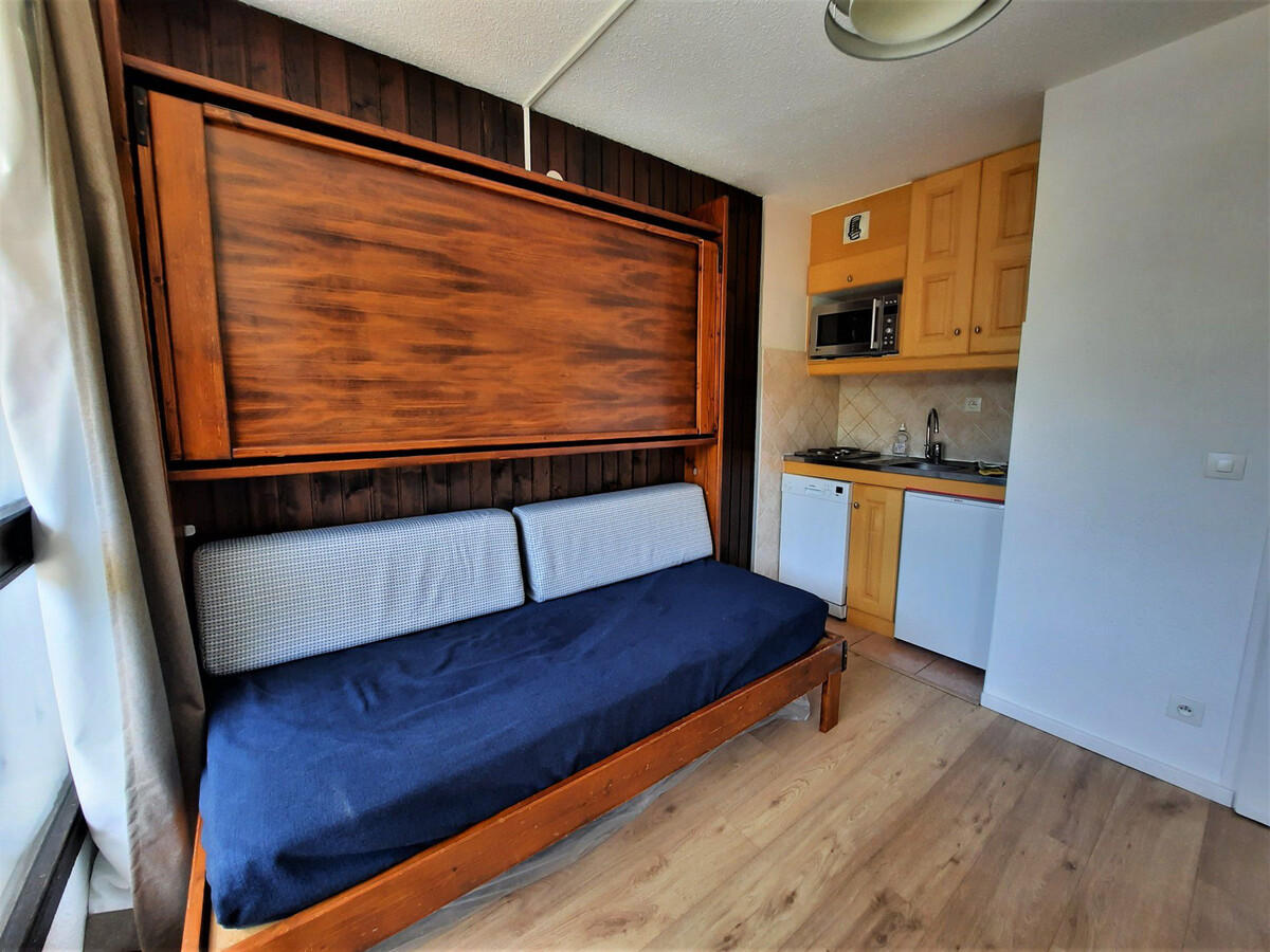 Studio ski aux pieds, 3 pers., balcon sud-ouest aux Menuires - Photo 3