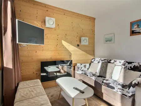 Location appartement à Belle Plagne, Duplex 4 pièces, 8 personnes, balcon sud, au pied des pistes