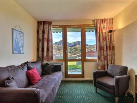 Studio rez-de-pistes 4 personnes, accessible handicapés : photo 2