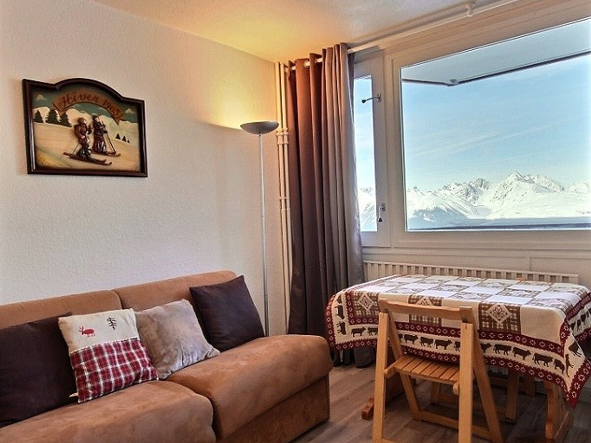 Studio 2 personnes rénové, balcon, pied des pistes à La Plagne - Photo 6