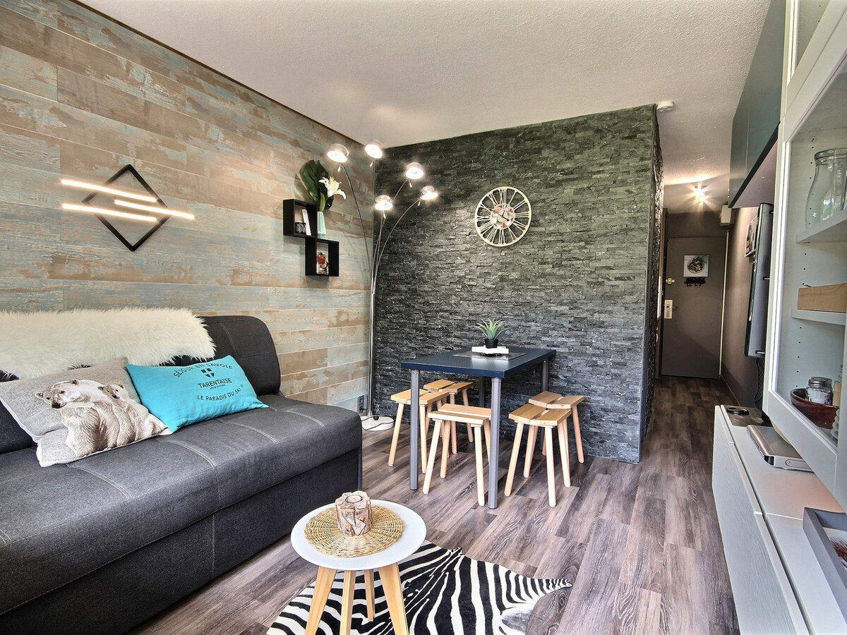 Studio cabine rénové, vue pistes à La Plagne - Photo 8