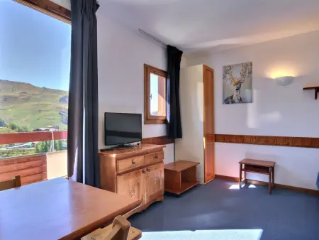 Appartement 2 pièces + cabine vue pistes à Plagne Soleil : photo 2