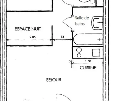Appartement 2 pièces + cabine vue pistes à Plagne Soleil : photo 3