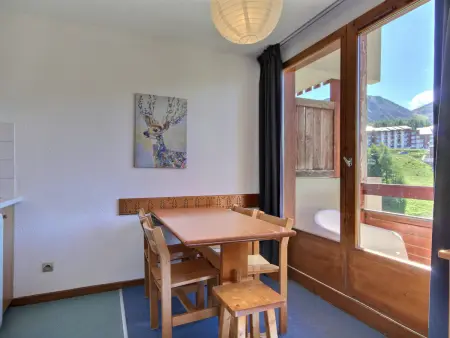 Appartement 2 pièces + cabine vue pistes à Plagne Soleil : photo 5