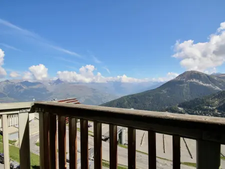 Studio cabine rénové avec vue Mont-Blanc à Plagne Aime 2000 : photo 3