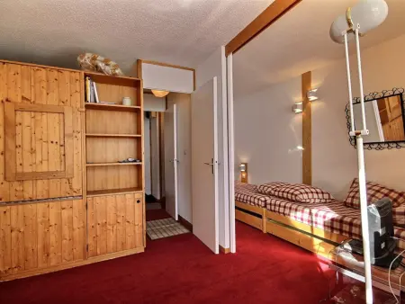 Studio rénové 4 pers, pied des pistes, Appartement 4 personnes à La Plagne : photo 7