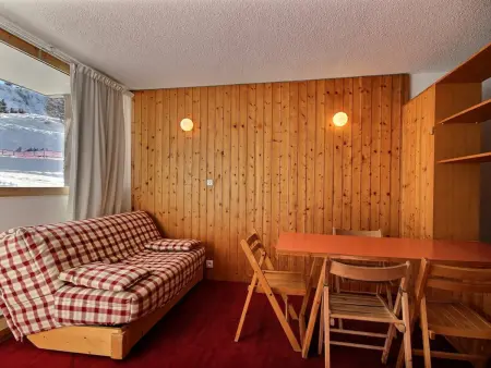 Studio rénové 4 pers, pied des pistes, Appartement 4 personnes à La Plagne : photo 8