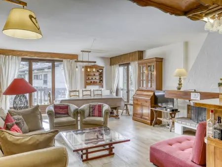Location appartement à Megève, Appartement 3 chambres à Megève avec parking et wifi, près du centre