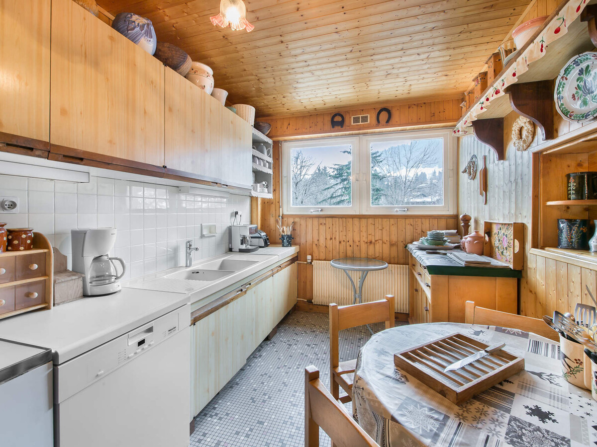 Appartement 8 pers., 3 chambres, balcon Megève - Photo 4