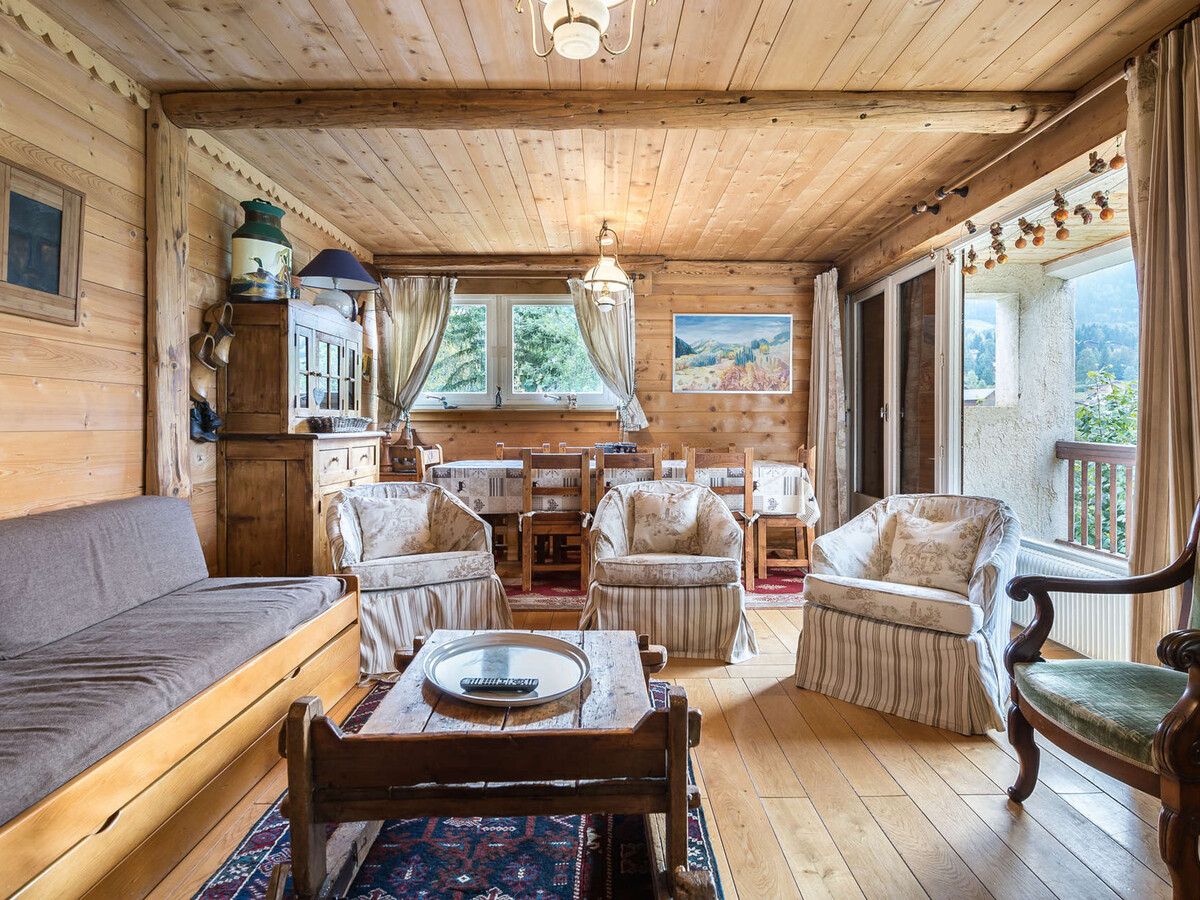 Appartement 8 pers., 3 chambres, balcon Megève - Photo 8