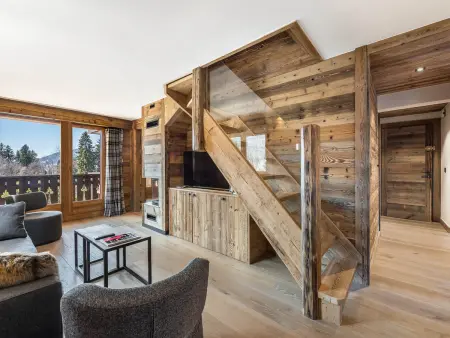 Location appartement à Megève, Superbe duplex à Megève pour 7 pers., parking
